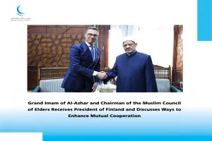 Grand Syekah Al-Azhar dan Ketua MHM Terima Presiden Finlandia, Bahas Kerja Sama Dua Pihak